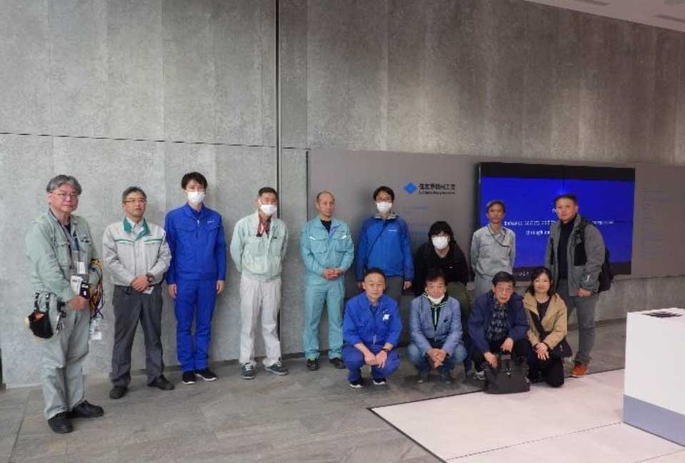 住友重機械工業横須賀製造所施設研修